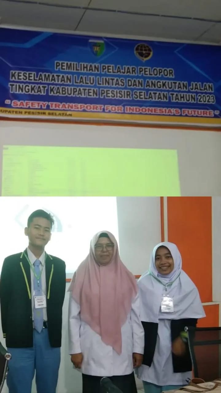 Juara II Pelajar Pelopor Keselamatan Lalu Lintas Tk Kabupaten, Siswi MAN 2 Pesisir Selatan Melaju ke Provinsi