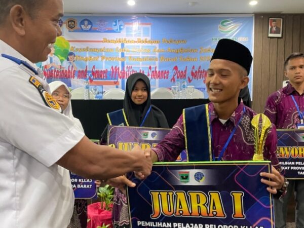 Hafizh, Siswa MAN 2 Pesisir Selatan Raih Juara 1 Pelajar Pelopor Keselamatan Lalu Lintas Tingkat Prov Sumbar