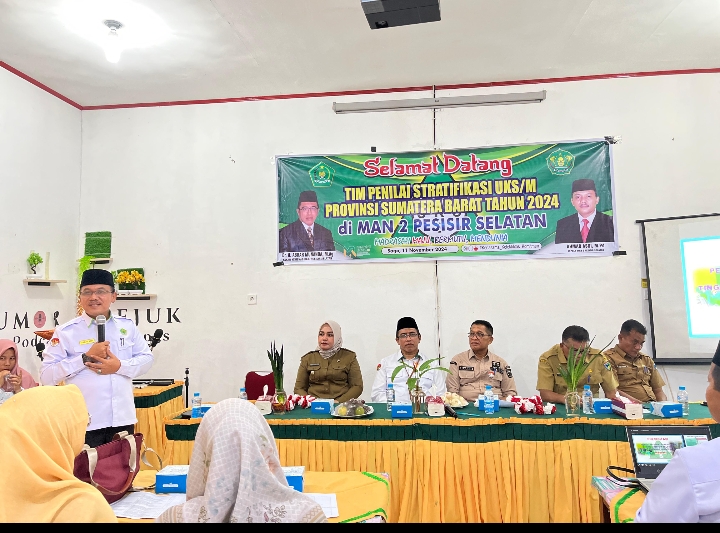 UKS/M MAN 2 Pesisir Selatan Dinilai Oleh Tim Penilai Stratifikasi UKS/M Prov Sumbar